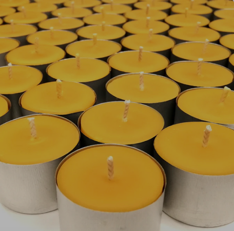 Tealights - 50 pack of Beeswax