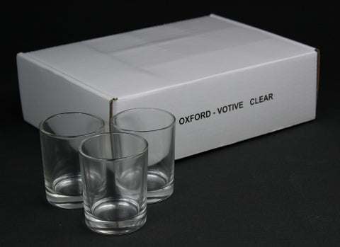 Glass Votive Holder - box of 12